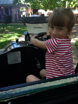 Girl Driving Car